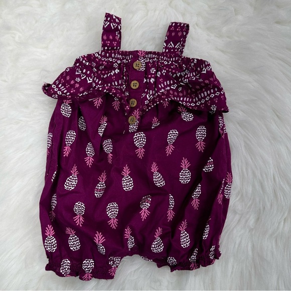 Carter’s Baby Girl Boho Romper - Picture 3 of 6